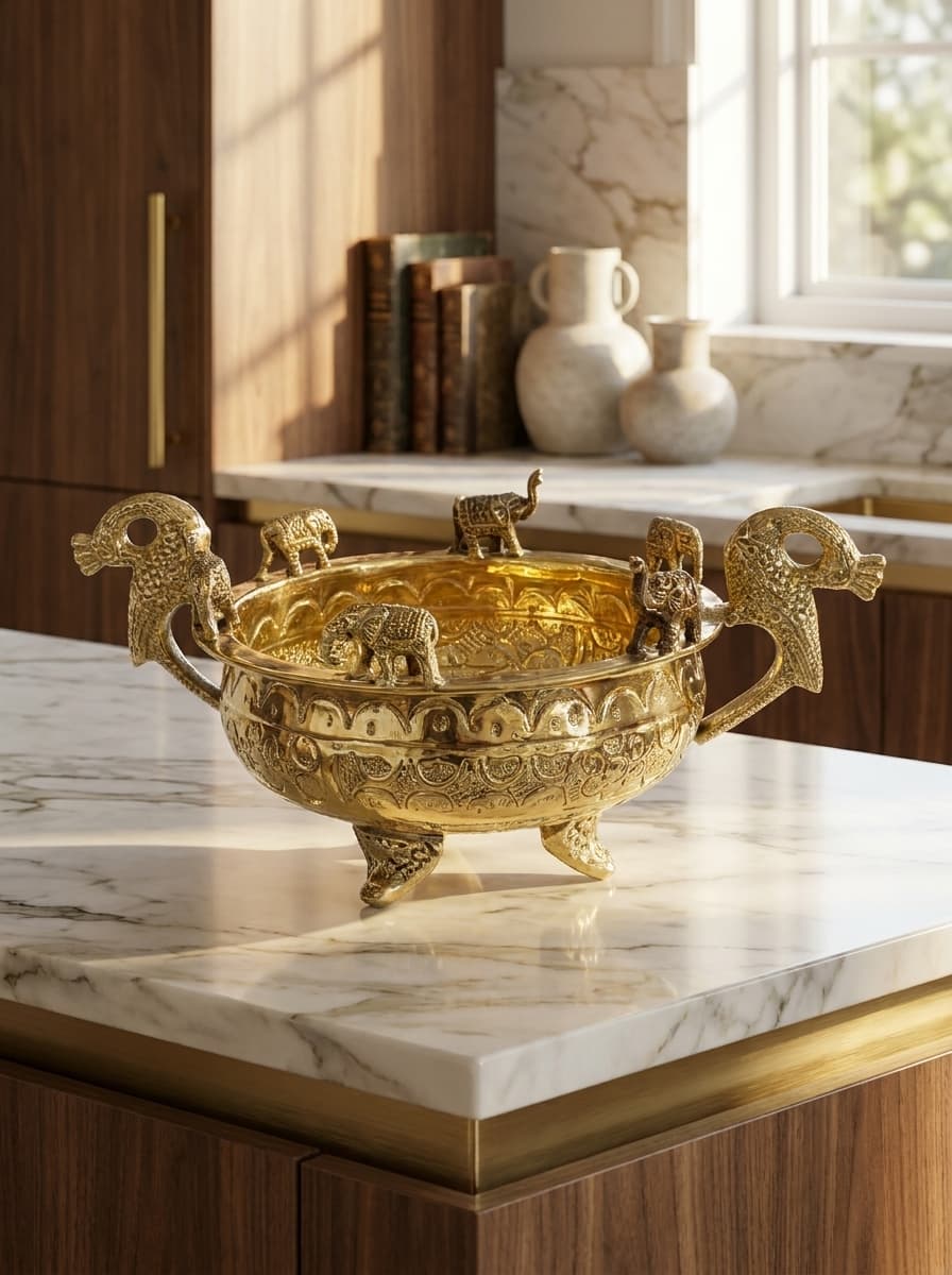 Brass Collection — handcrafted kitchenware from Dolle Kalaburagi